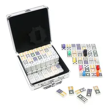 Jogo de domin贸 Kaile Mexican Train, jogo Domin贸 D Foto mini 1