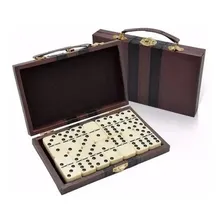 Jogo De Dominó Profissional 28 Peças Com Pino Central Foto  mini 1