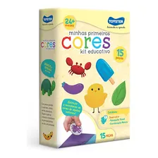 Jogo De Encaixe Minhas Primeiras Cores 8 Peças Toyster Cor Colorido Foto mini 1