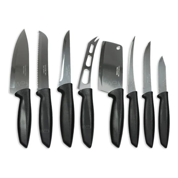 Jogo De Facas Inox 8 Peças Chef Profissional Tramontina Foto 1