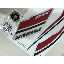 Jogo De Faixa Adesiva Yamaha Fazer 150 Sed 2019 Ubs Branca Foto mini 3