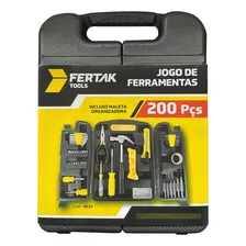 Jogo De Ferramentas Kit 200 Peças Profissional Com Maleta Foto mini 2