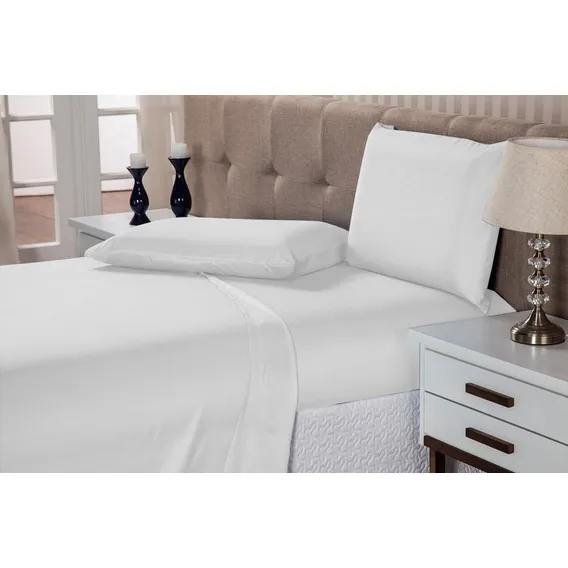 Jogo De Lençol Casal Queen Size 4 Peças Veste Cama Box 30cm Desenho Do Tecido Foto 1