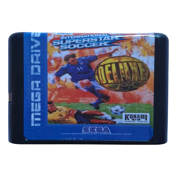 Jogo De Mega Drive, International Superstar Soccer Deluxe Foto 1