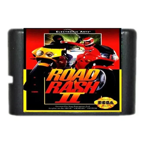 Jogo De Mega Drive, Road Rash Il, Sega Foto 1