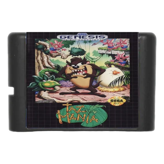 Jogo De Mega Drive, Taz Mania, Sega Foto 1