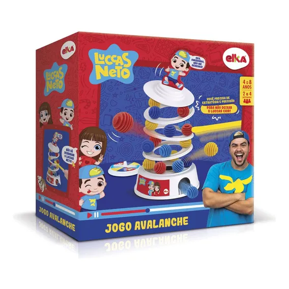 Jogo De Mesa Avalanche Luccas Neto Elka 1115 Foto 1