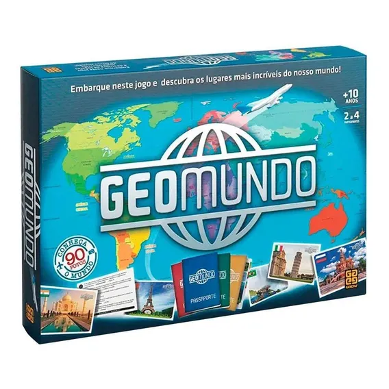 Jogo De Mesa Geomundo - Grow Foto 1