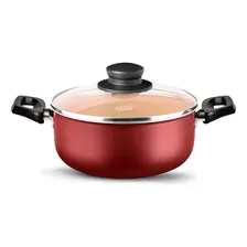 Jogo De Panelas 10 Peças Kit Cozinha Antiaderente Cereja Foto mini  2