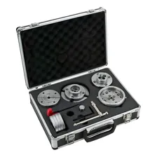 Jogo De Placas 96 Mm P/ Torno Com 4 Castanhas Mr-2889 Manrod Foto  mini 1