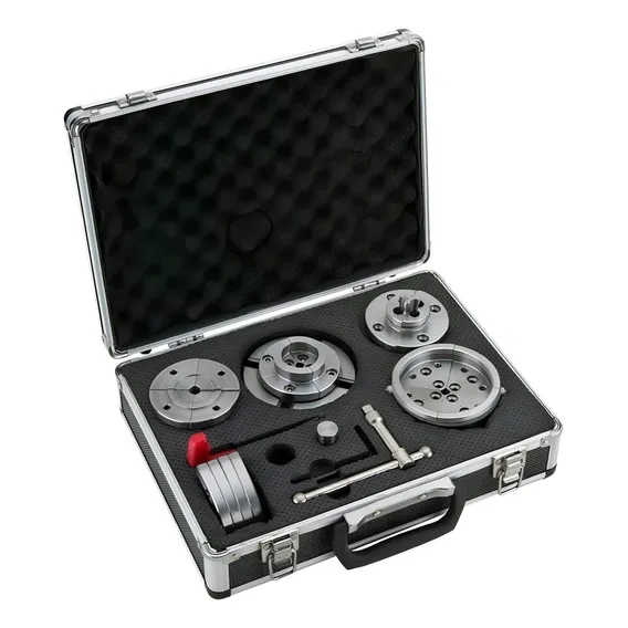 Jogo De Placas 96 Mm P/ Torno Com 4 Castanhas Mr-2889 Manrod Foto 1