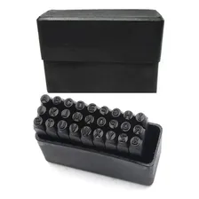 Jogo De Punção Alfabeto Em Aço 4mm Eda - 5kd - 49 Foto  mini 1