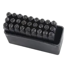 Jogo De Punção Alfabeto Em Aço 4mm Eda - 5kd - 49 Foto mini  3