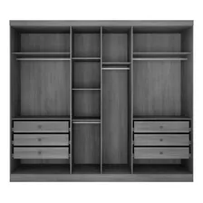 Jogo de quarto Novo Horizonte Novo Horizonte marrom inclui 3 peças - com cama clássica casal e Foto mini 2