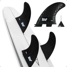 Jogo De Quilhas Encaixe Fcs2 Soulfins Sw2 (m7) Preta Triquilha Prancha de Surf Padrão Fcs 2 Large Quilhas Grandes Equipamento de Surf Soul Fins Foto  mini 1