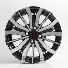 Jogo De Roda Aro 15 City Fit 2018 4x100 Cor Preto Diamantado Foto mini  3