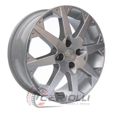 Jogo De Roda Aro 16 4x100 Astra Ss M21 + Bicos Cor Prata Foto mini 4