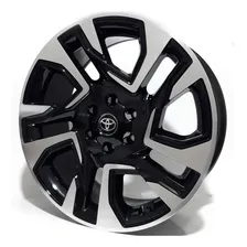 Jogo De Roda Aro 22 Sw4 Diamond Hilux Srx Srv 6x139 Norcia Cor Diamantada Preta Foto mini 1