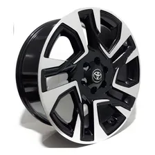 Jogo De Roda Aro 22 Sw4 Diamond Hilux Srx Srv 6x139 Norcia Cor Diamantada Preta Foto mini 2