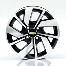 Jogo De Roda Gm Prisma Onix Aro 14 Celta Corsa + Bicos Cor Preto Diamantado S19 Foto mini 2
