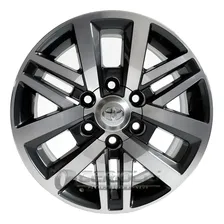 Jogo De Roda Toyota Hilux Sw4 Srx 2016 2017 Aro 20 Cor Grafite Diamantado Foto mini 1