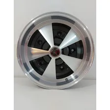 Jogo De Rodas 15 Fusca Kombi Duas Talas 5x205 Cor Preto Diamante Foto mini  2
