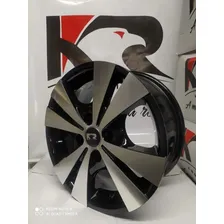 Jogo De Rodas Aro 13 Cata Vento + Bicos Celta Corsa Gol Cor Preto Diamantado Krmai Foto mini 4