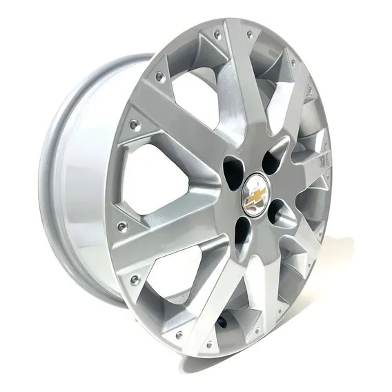Jogo De Rodas Aro 15 4x100 Astra Ss Celta Corsa Prisma Zk80 Cor Prata Foto 1