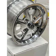 Jogo De Rodas Aro 15 4x130 R84 Polidas Fusca Classic Kr Cor Polida Foto mini  3