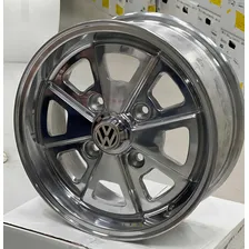 Jogo De Rodas Aro 15 4x130 R84 Polidas Fusca Classic Kr Cor Polida Foto mini 4