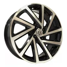 Jogo De Rodas Aro 15 R-seven 4x100 Gol Up Saveiro Zk 780 Cor Preto Diamante Foto mini 1