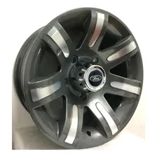 Jogo De Rodas Aro 16 5x114 Ranger Antiga Scorro S236 Cor Grafite Diamantado Foto mini 2