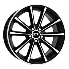 Jogo De Rodas Aro 17 5x105 Eclipse Concava Cruze Cor Preto Diamante Foto mini 2