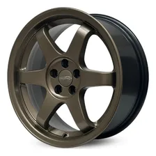 Jogo De Rodas Aro 17 5x114 Te37 Civic Cerato I30 Racing G37 Cor Bronze 5x114 Foto mini 3