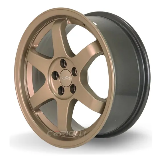 Jogo De Rodas Aro 17 5x114 Te37 Civic Cerato I30 Racing G37 Cor Bronze 5x114 Foto 1