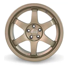 Jogo De Rodas Aro 17 5x114 Te37 Civic Cerato I30 Racing G37 Cor Bronze 5x114 Foto mini 2