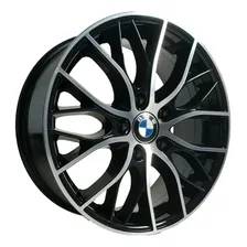 Jogo De Rodas Aro 17 Bmw 335 5x120 R54 Kr Cor Preta Diamante Foto mini 1