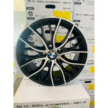 Jogo De Rodas Aro 17 Bmw 335 5x120 R54 Kr Cor Preta Diamante Foto mini 2