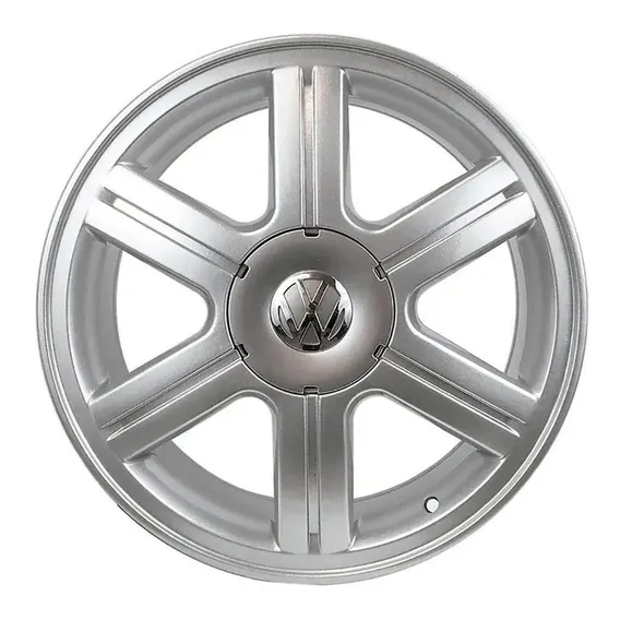 Jogo De Rodas Aro 17 Gol Rally 4x100 Voyage Brw 260 Vw Cor Prata 4x100 Foto 1