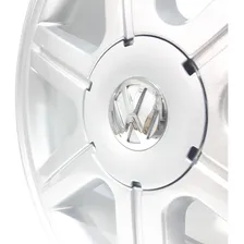 Jogo De Rodas Aro 17 Gol Rally 4x100 Voyage Brw 260 Vw Cor Prata 4x100 Foto mini 4