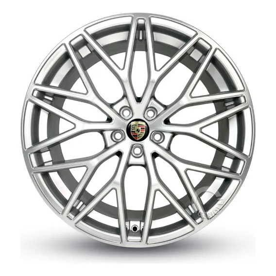 Jogo De Rodas Aro 18 5x112 Golf Tsi Gti Jetta Passat M30 Cor Prata 5x112 Foto 1