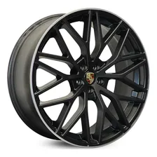 Jogo De Rodas Aro 20 5x108 M30 Porsche Fusion Focus Volvo Cor Preta Fosco 5x108 Foto mini 3