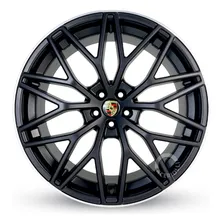 Jogo De Rodas Aro 20 5x108 M30 Porsche Fusion Focus Volvo Cor Preta Fosco 5x108 Foto mini 1