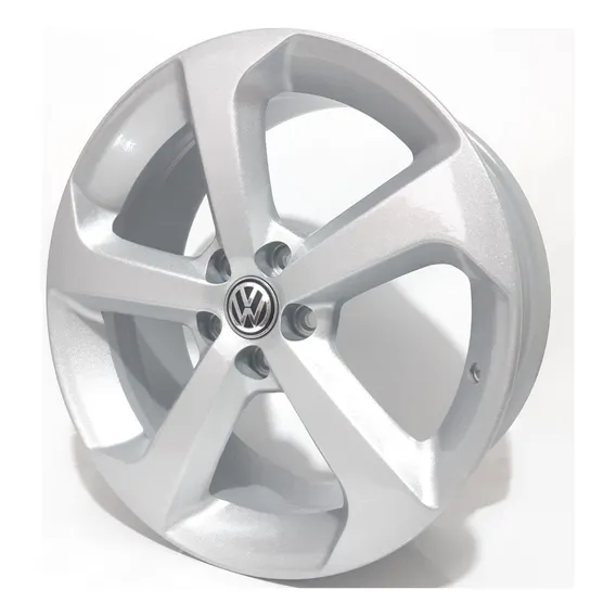 Jogo De Rodas Aro 20 5x112 Golf Gti Jetta Fusca Tsi Cor Prata Foto 1