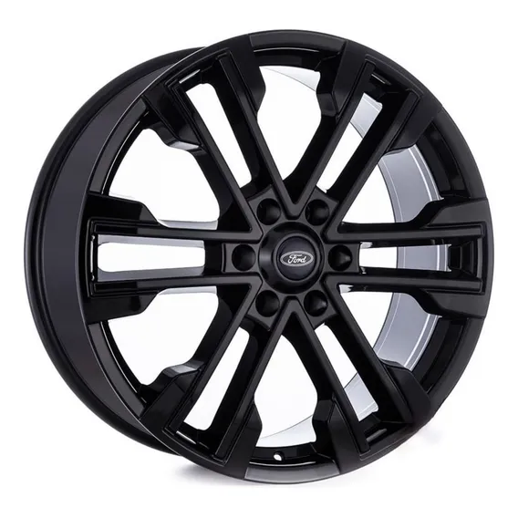 Jogo De Rodas Aro 22 Ranger 6x139 Mt01 Raw Cor Preto Foto 1