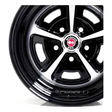Jogo De Rodas Aro15 Magnum 500 Tala 7 Tala 8 Maverick 5x114 Cor Somente Face Diamantada Foto mini 4
