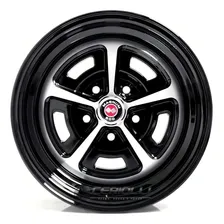 Jogo De Rodas Aro15 Magnum 500 Tala 7 Tala 8 Maverick 5x114 Cor Somente Face Diamantada Foto mini 1