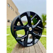 Jogo De Rodas Aro17 4x100 Onix Turbo Prisma Celta Agile S47 Cor Black Piano Preto 4x100 Foto mini  3