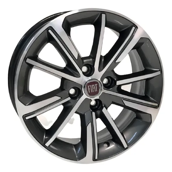 Jogo De Rodas Fiat Cronos Aro 15 Furação 4x98 Gd - S03 Foto 1