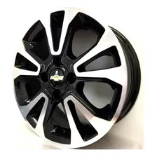 Jogo De Rodas Gm Onix Prisma Corsa Aro 14 Diamantada Preto Cor Preto Diamantado Foto mini 4